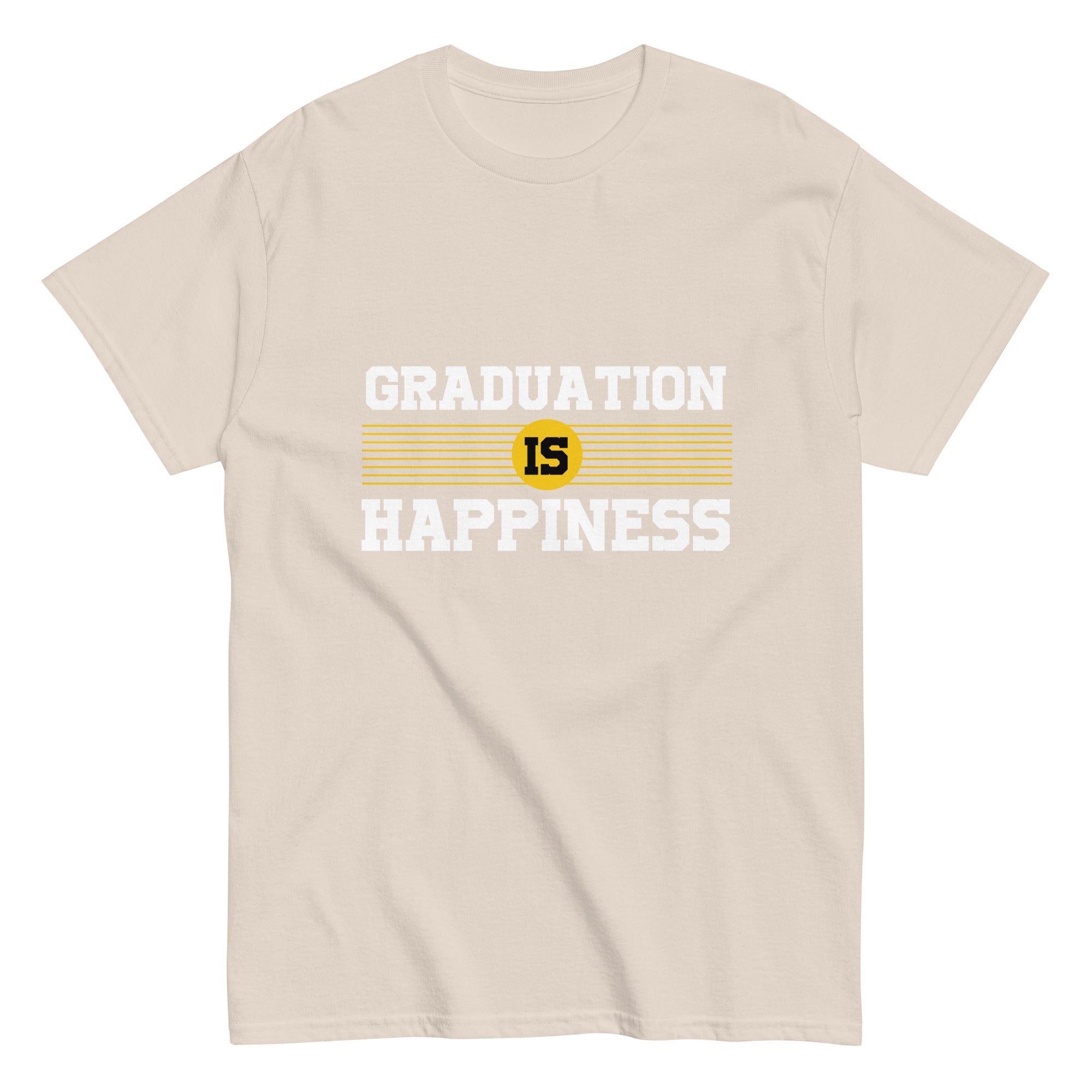 Camiseta para hombre LA GRADUACIÓN ES FELICIDAD