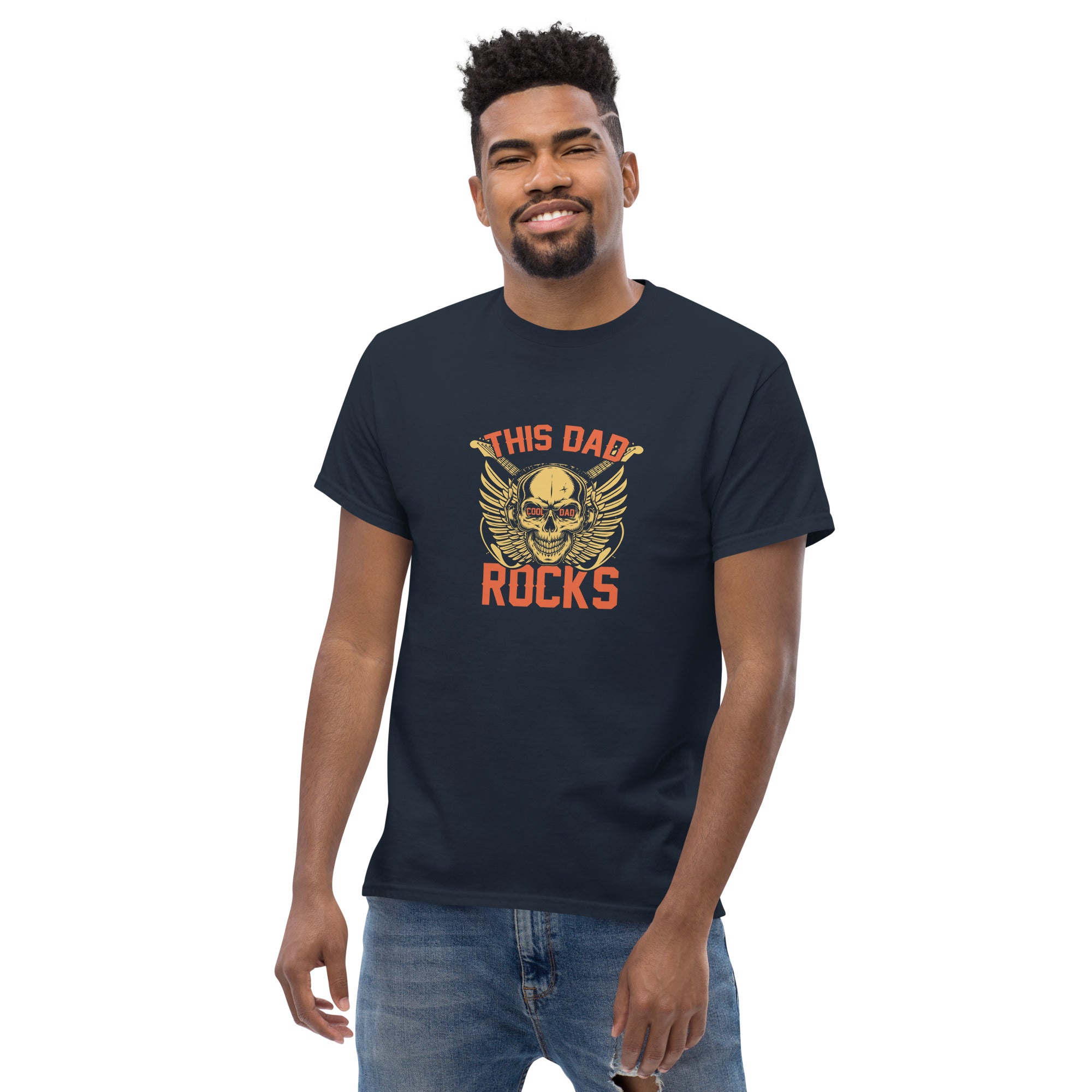 THIS DAD ROCKS men's t-shirt