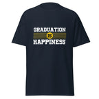 GRADUATION IS HAPPINESS men's t-shirt - Printoo Shop - - graduation, men's tee, Unisex Classic Tee | Gildan 5000
