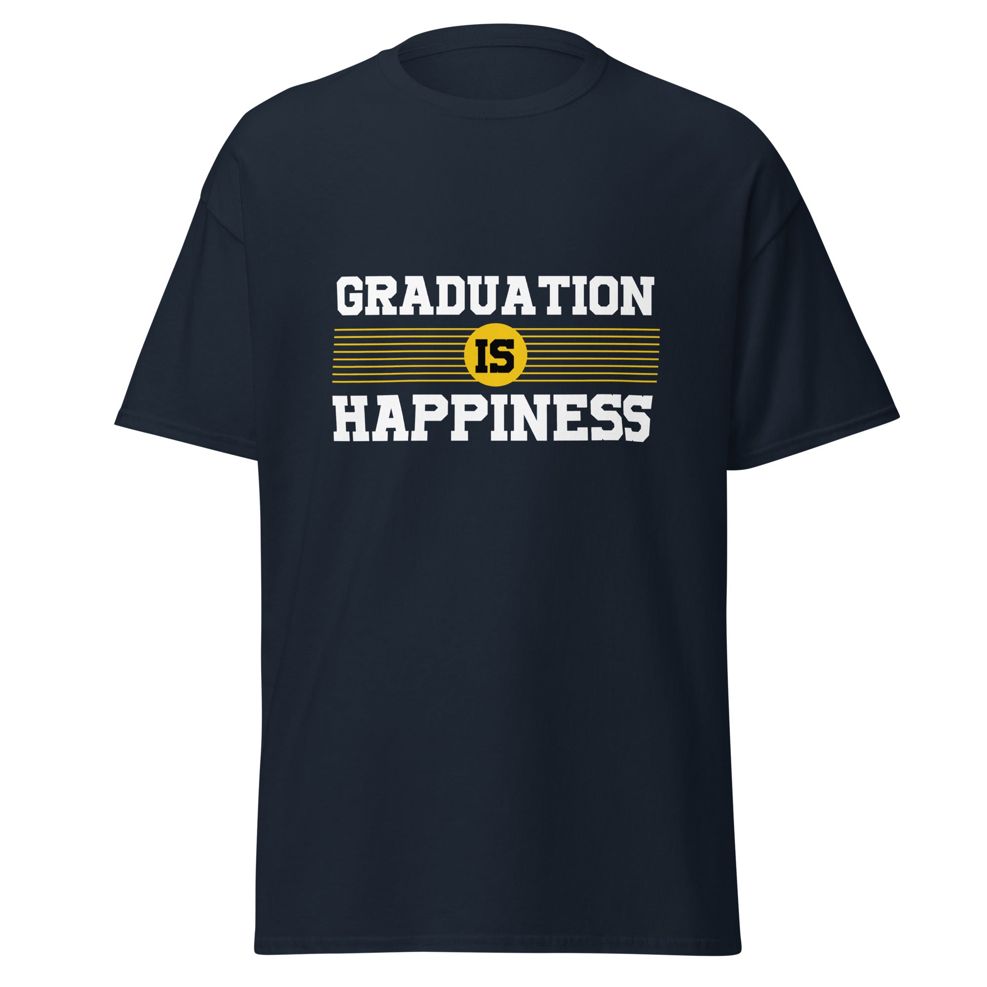 Camiseta para hombre LA GRADUACIÓN ES FELICIDAD