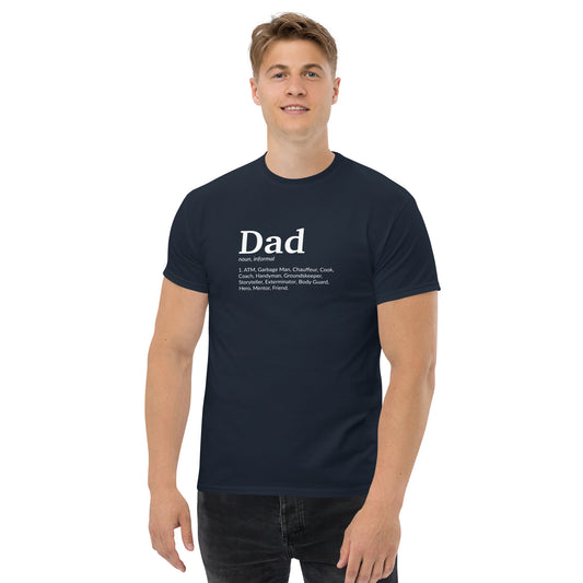 DAD DEFINITION Men's tee