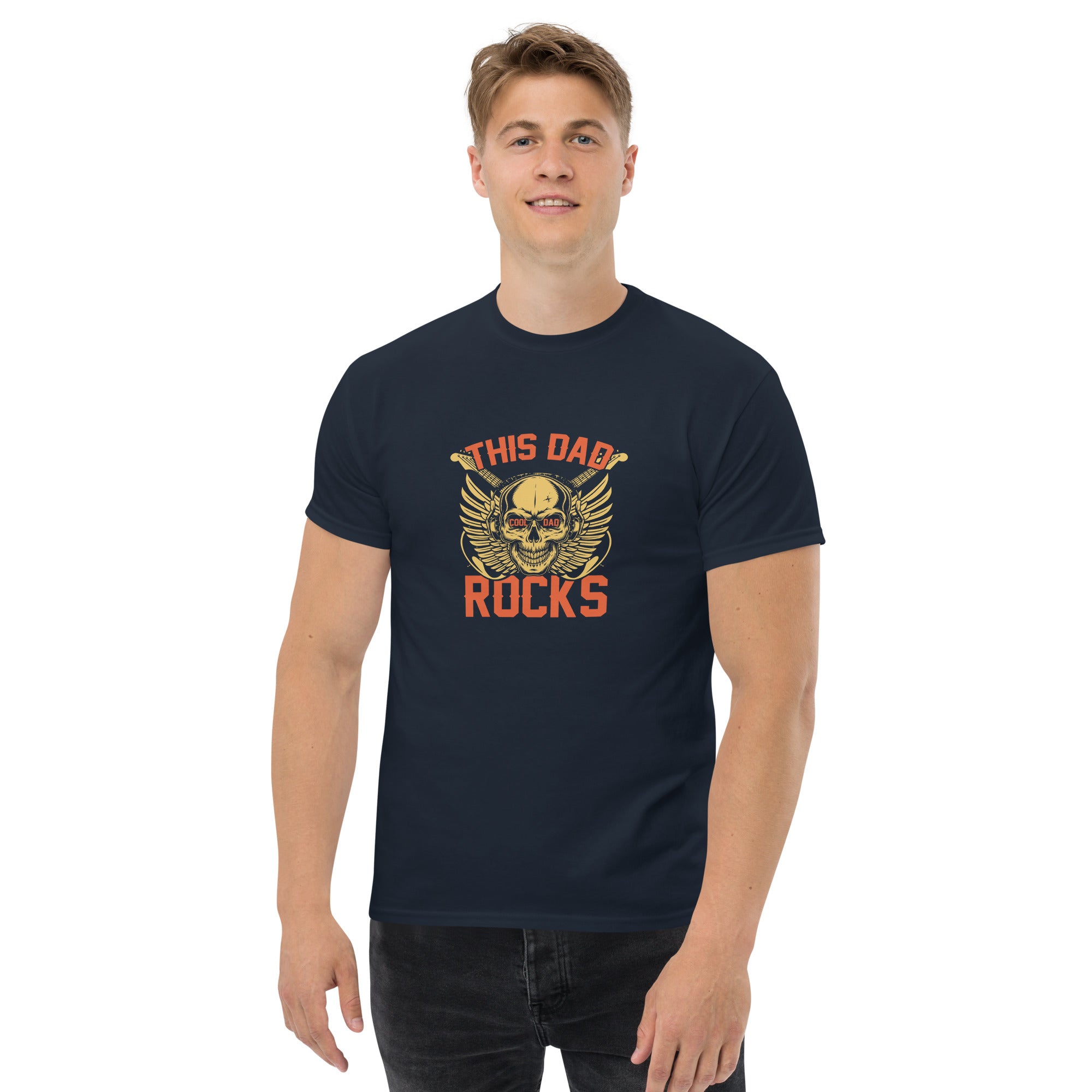 THIS DAD ROCKS men's t-shirt
