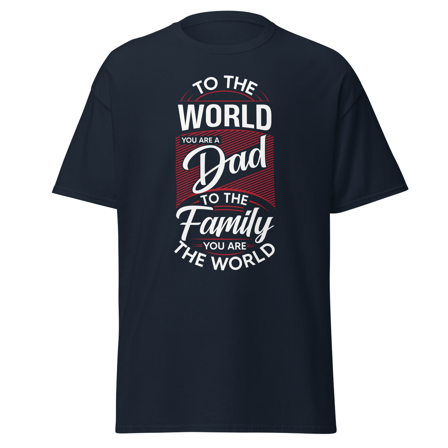 DAD'S WORLD Men's tee