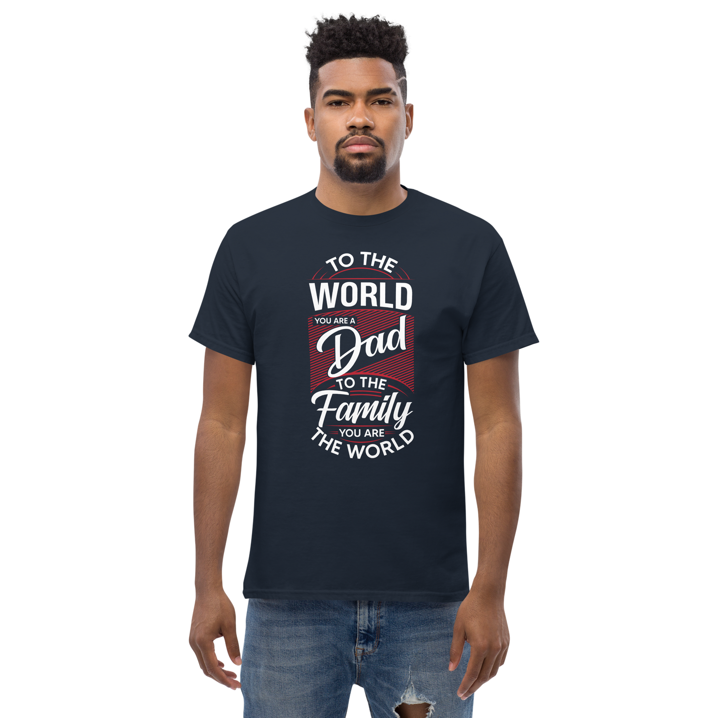 DAD'S WORLD Men's tee