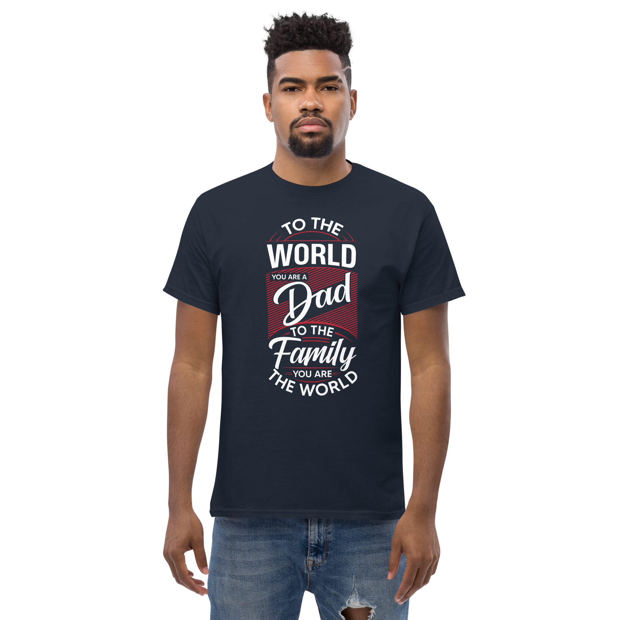 DAD'S WORLD Men's tee