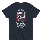 DAD'S WORLD Men's tee - Printoo Shop - - Father's Day, men's tee, Men’s Classic Tee | Gildan 5000, t-shirt, tee