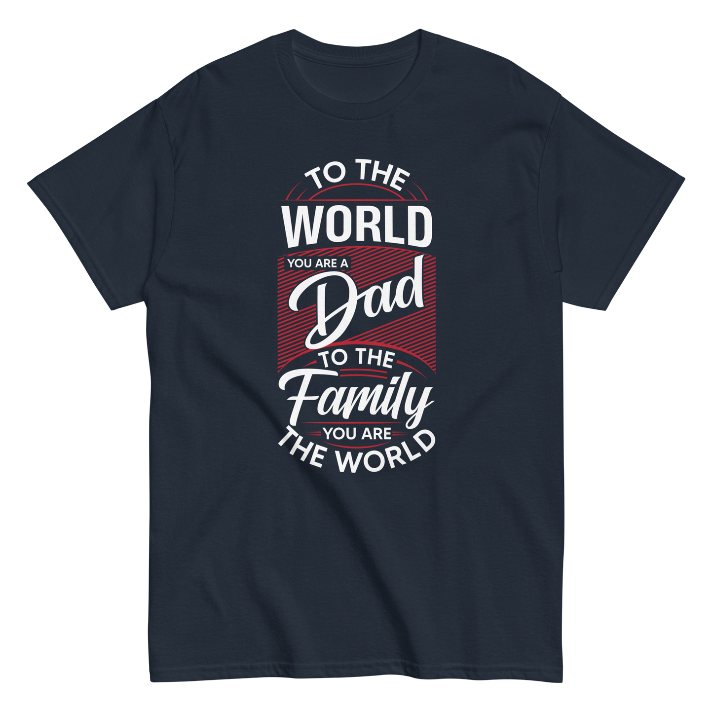 DAD'S WORLD Men's tee