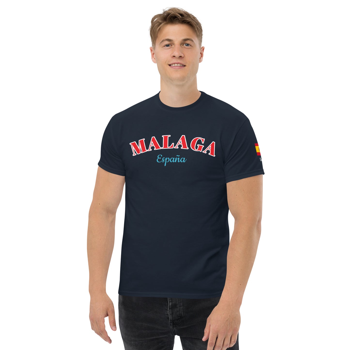 MALAGA men's City series t-shirt