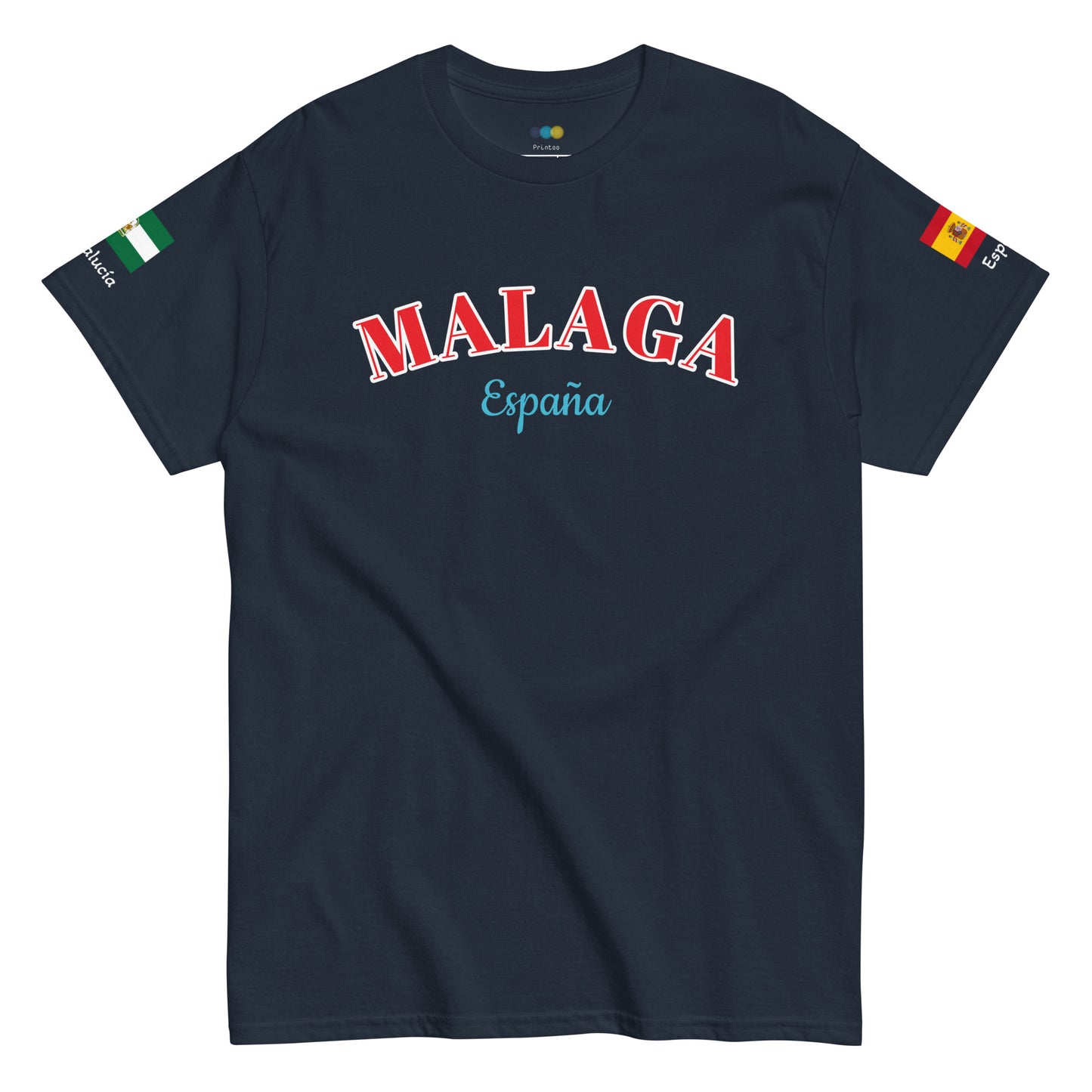 MALAGA men's City series t-shirt