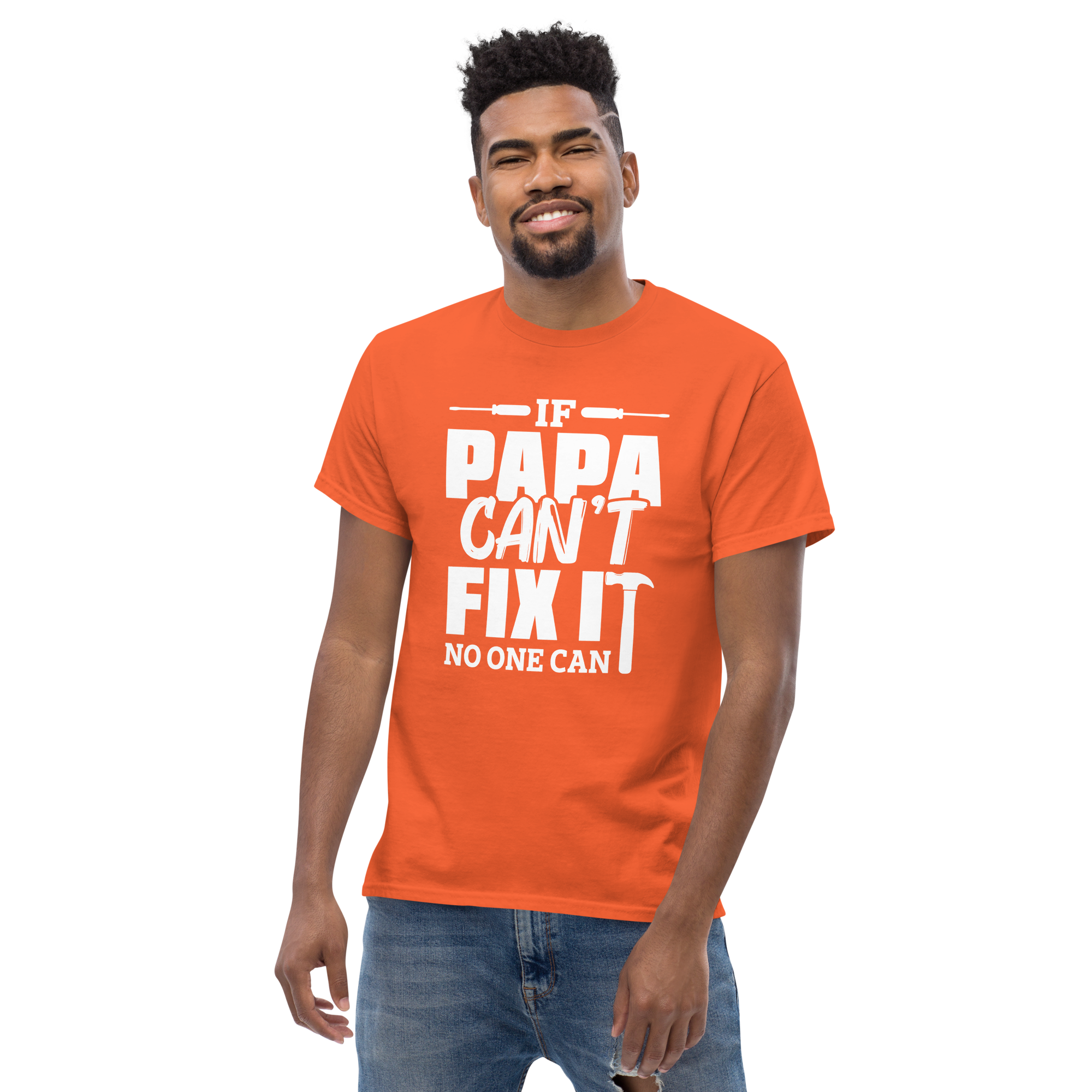 PAPA'S FIX IT men's t-shirt