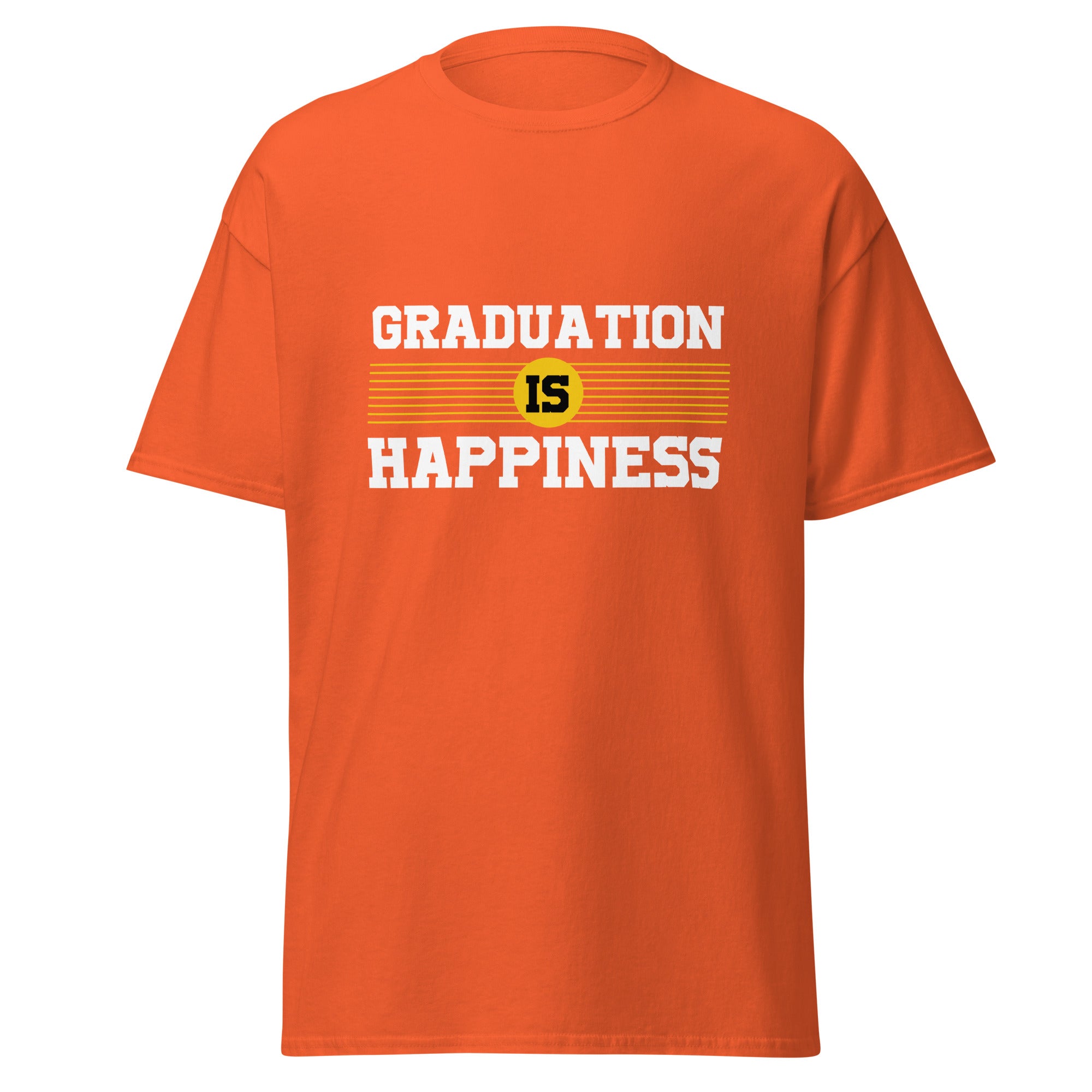 GRADUATION IS HAPPINESS Herren klassisches T-Shirt