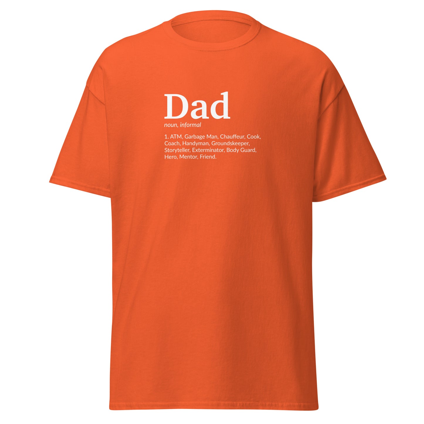 DAD DEFINITION Men's tee