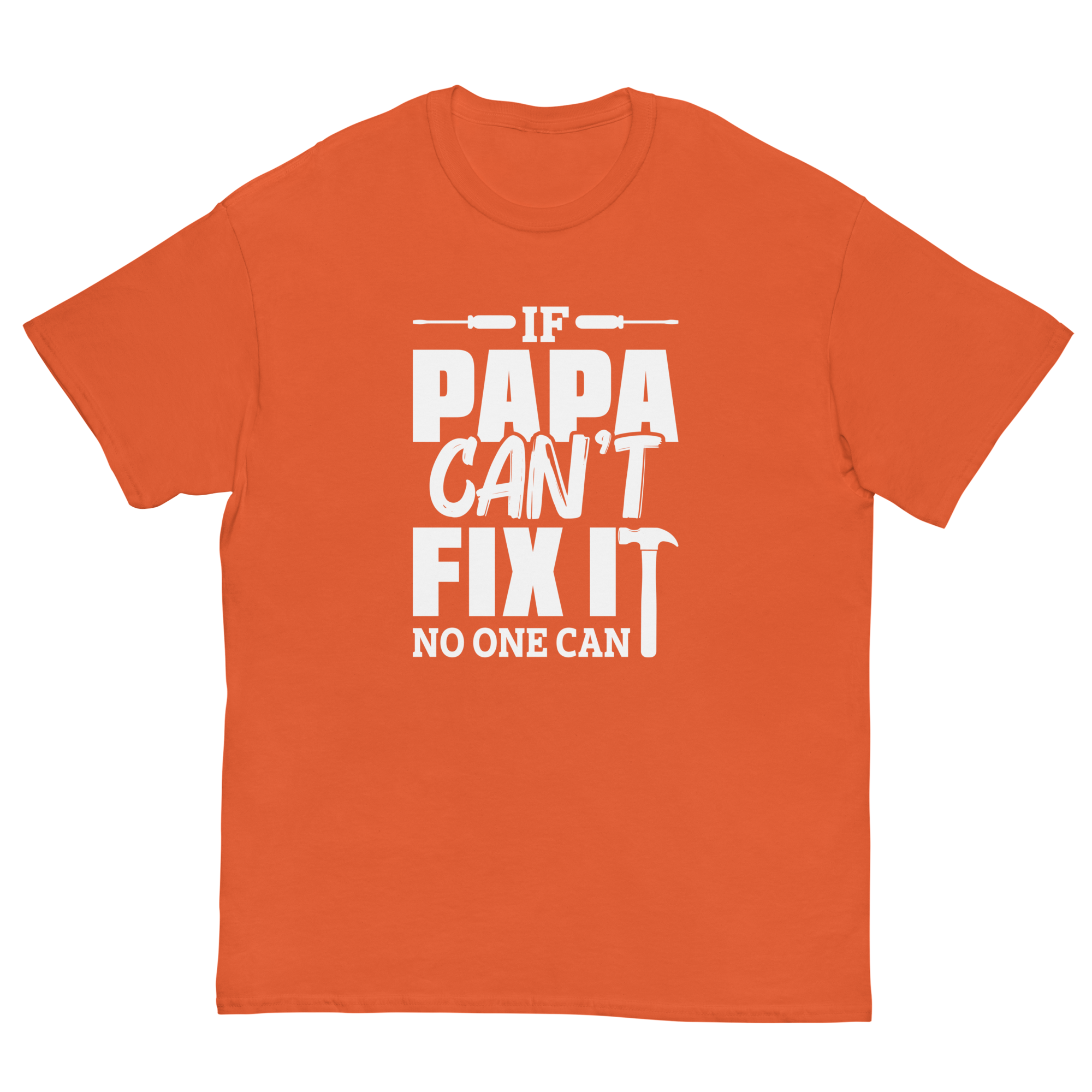 PAPA'S FIX IT men's t-shirt