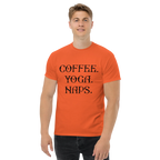COFFEE YOGA NAPS unisex t-shirt - Printoo Shop - - t-shirt, unisex, Unisex Classic Tee | Gildan 5000
