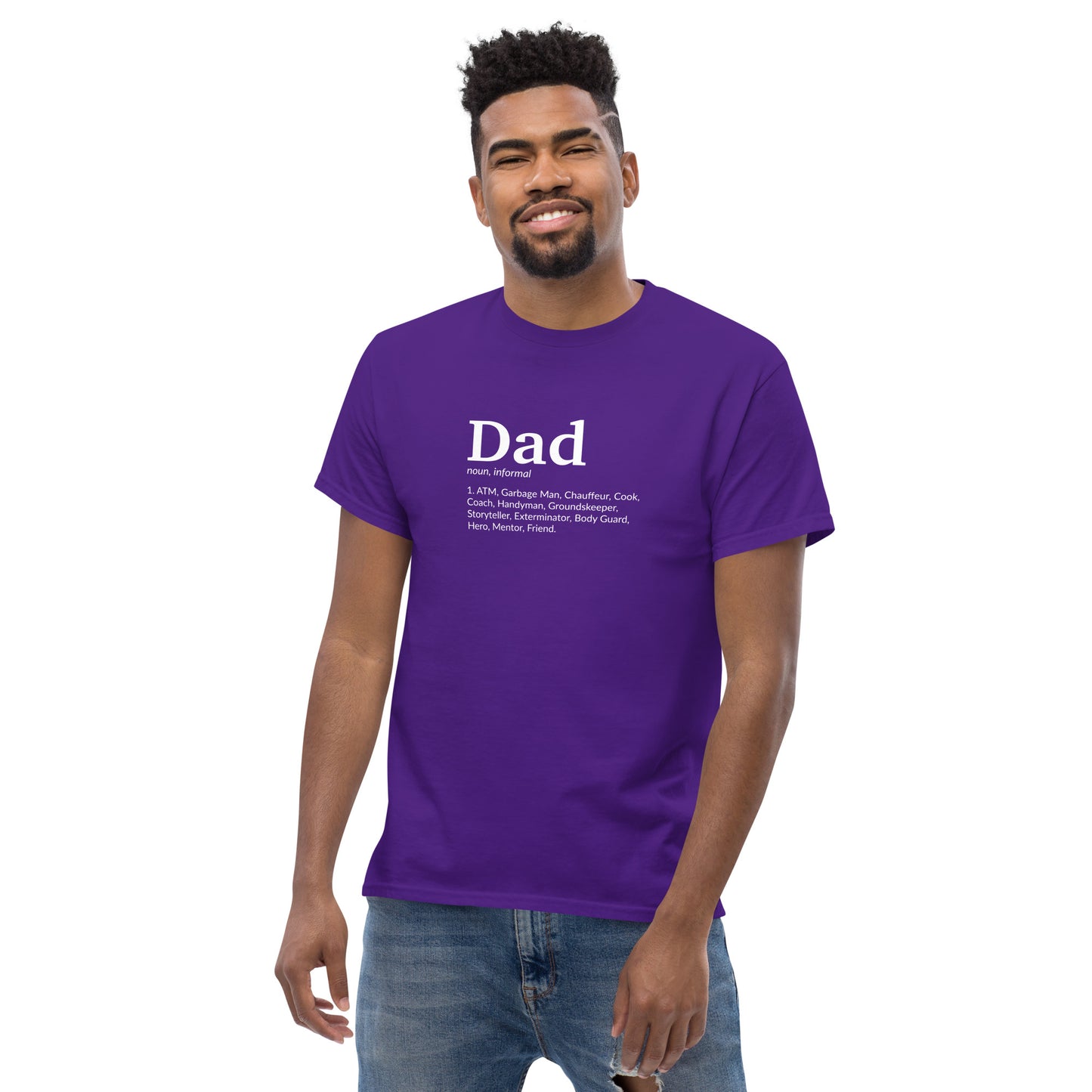 DAD DEFINITION Men's tee