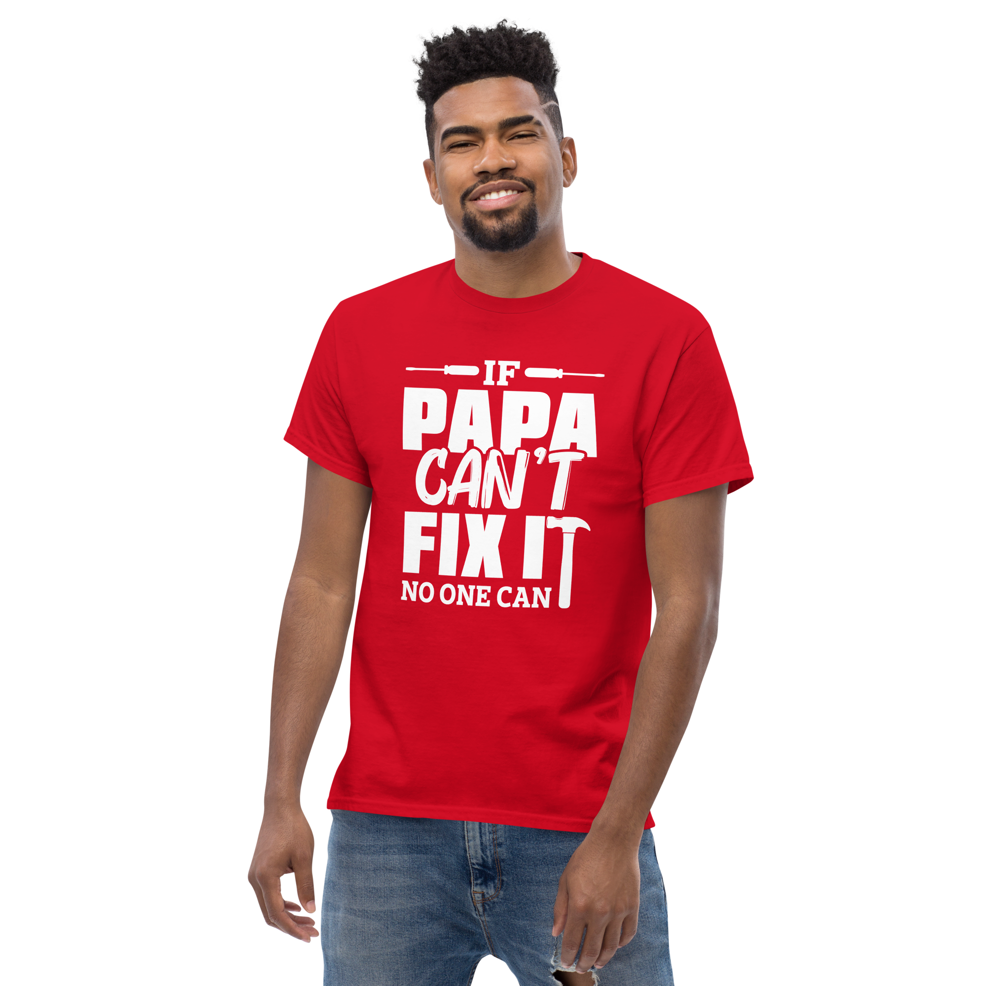 PAPA'S FIX IT men's t-shirt