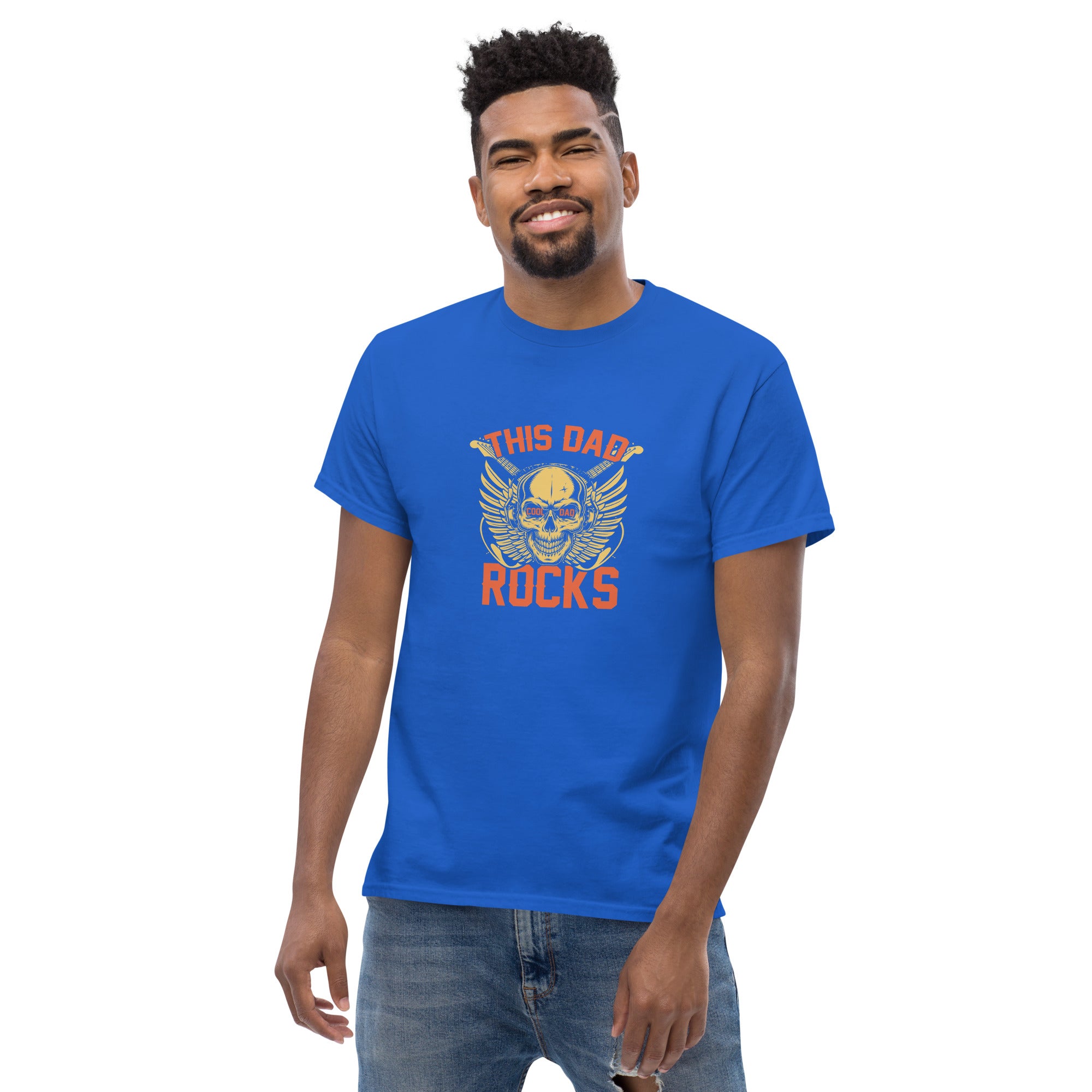 THIS DAD ROCKS men's t-shirt