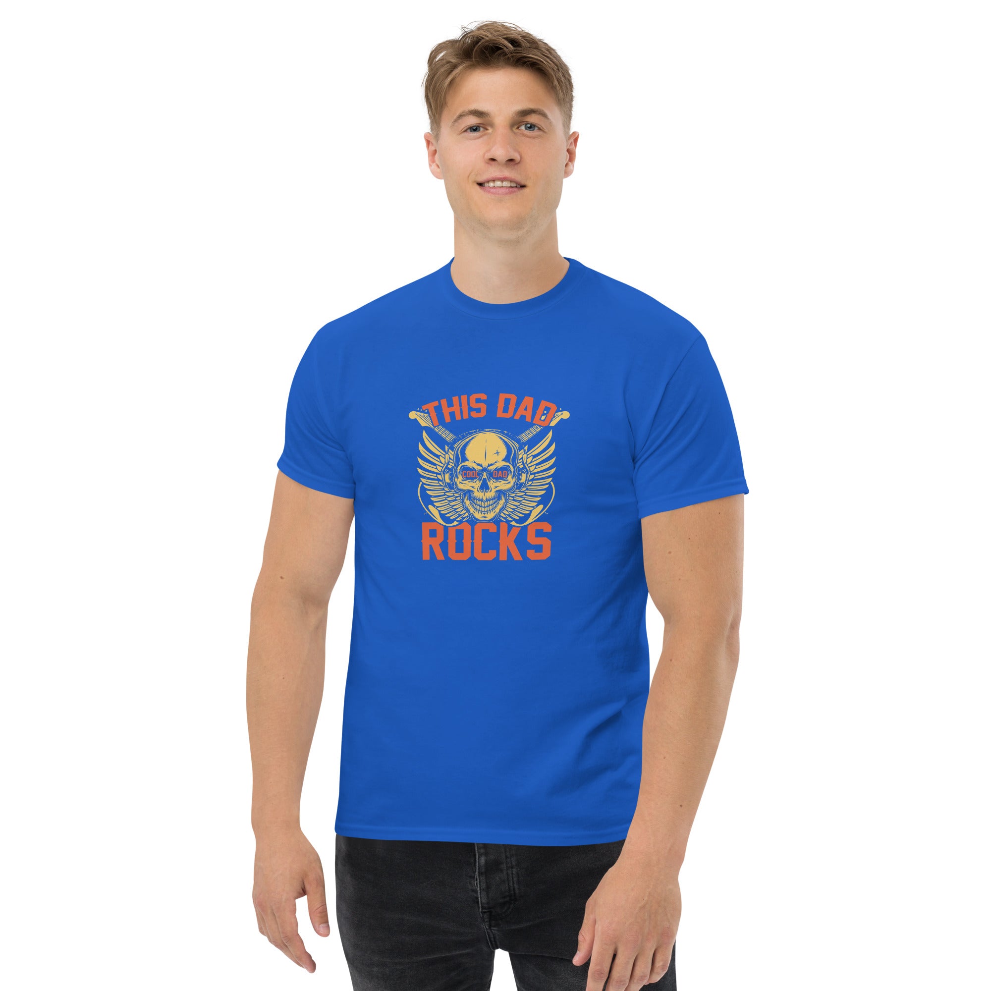 THIS DAD ROCKS men's t-shirt
