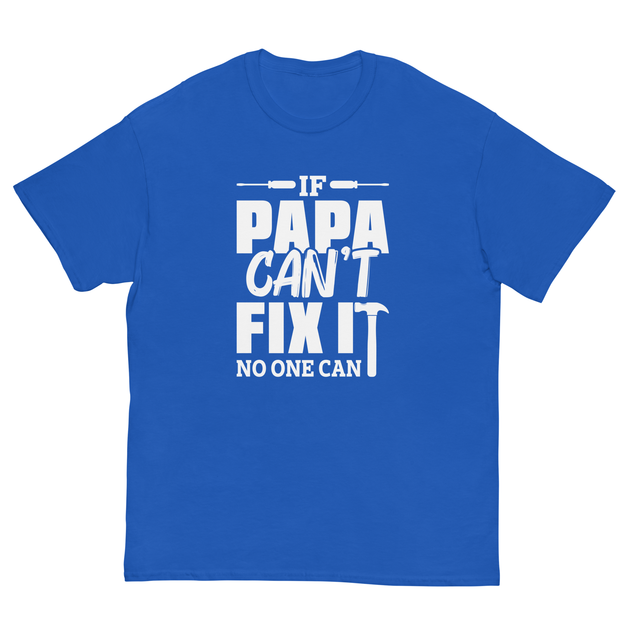 PAPA'S FIX IT men's t-shirt
