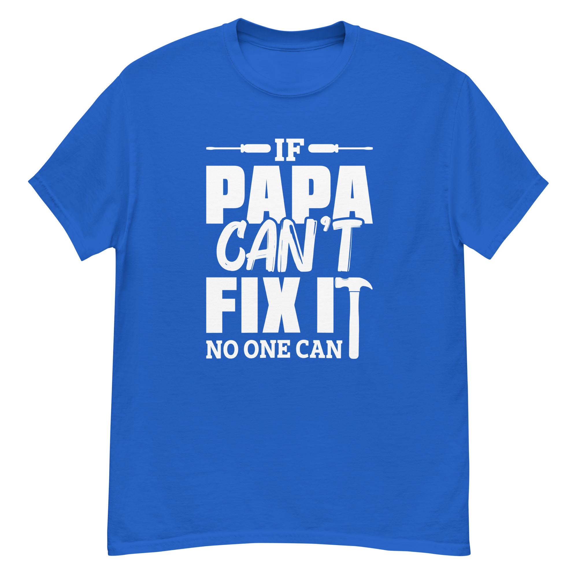 PAPA'S FIX IT men's t-shirt
