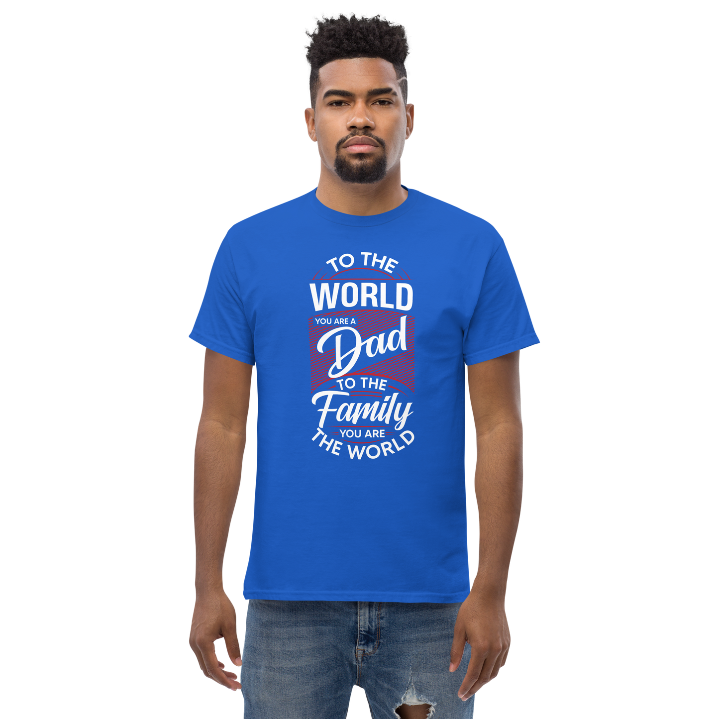 DAD'S WORLD Men's tee