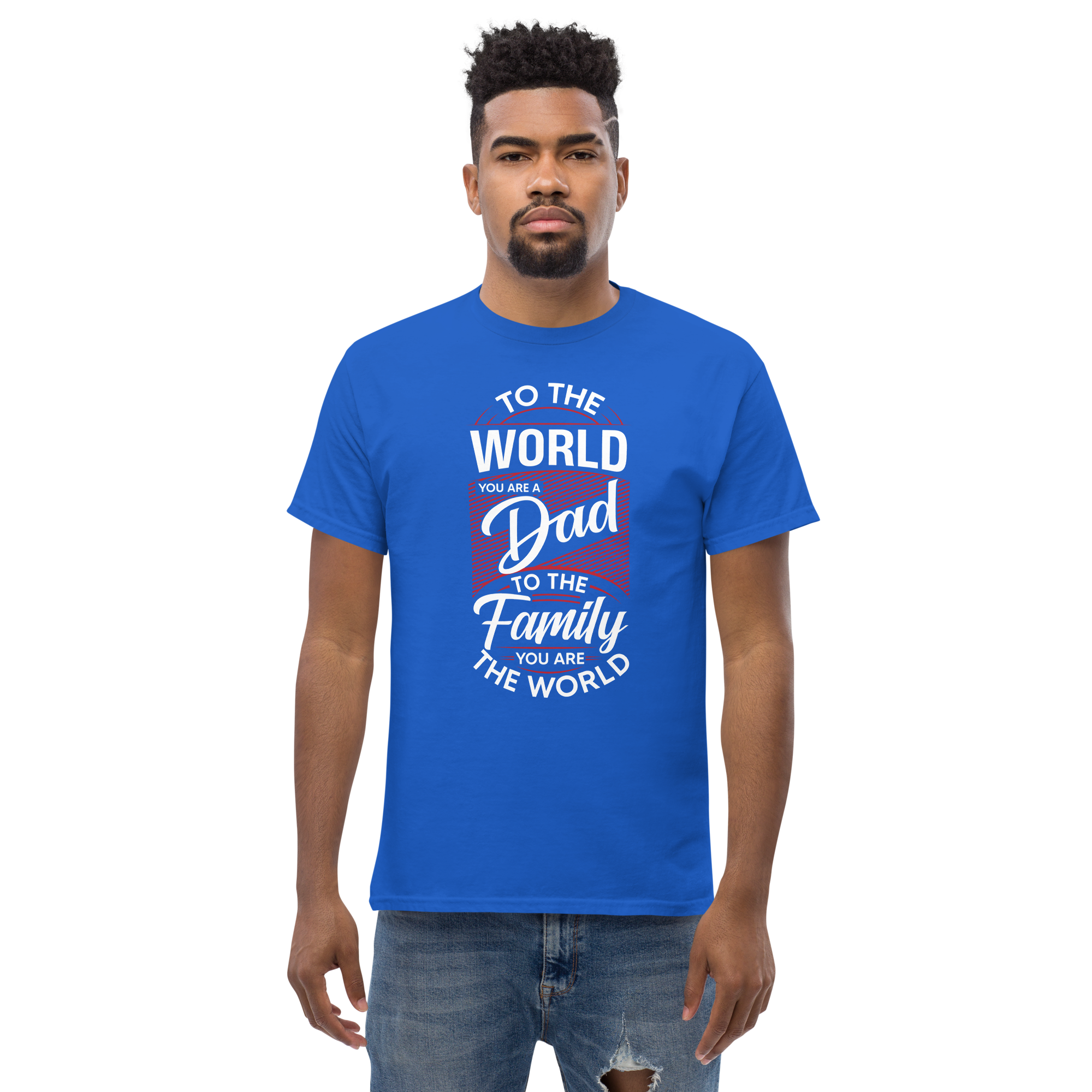 DAD'S WORLD Men's tee