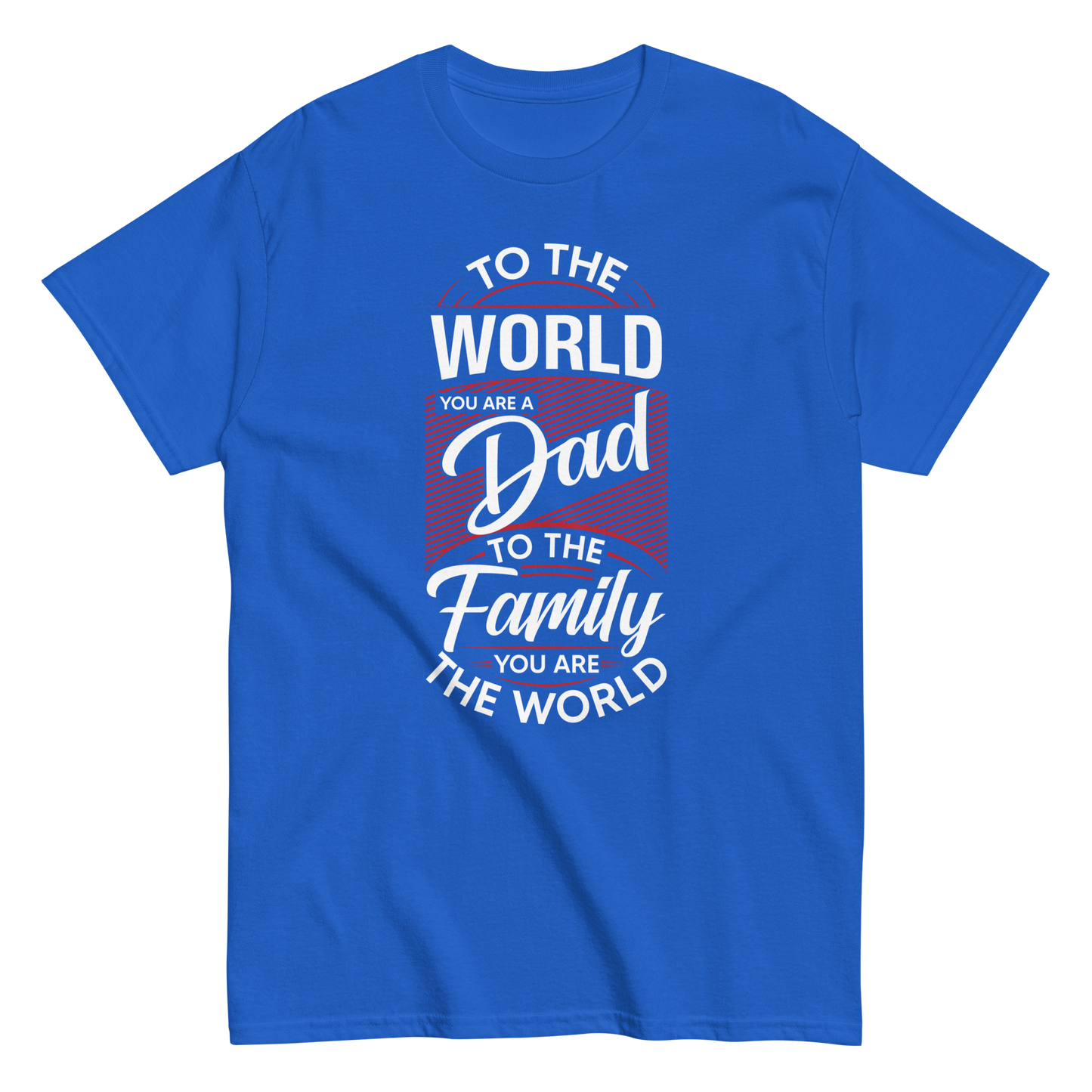 DAD'S WORLD Men's tee