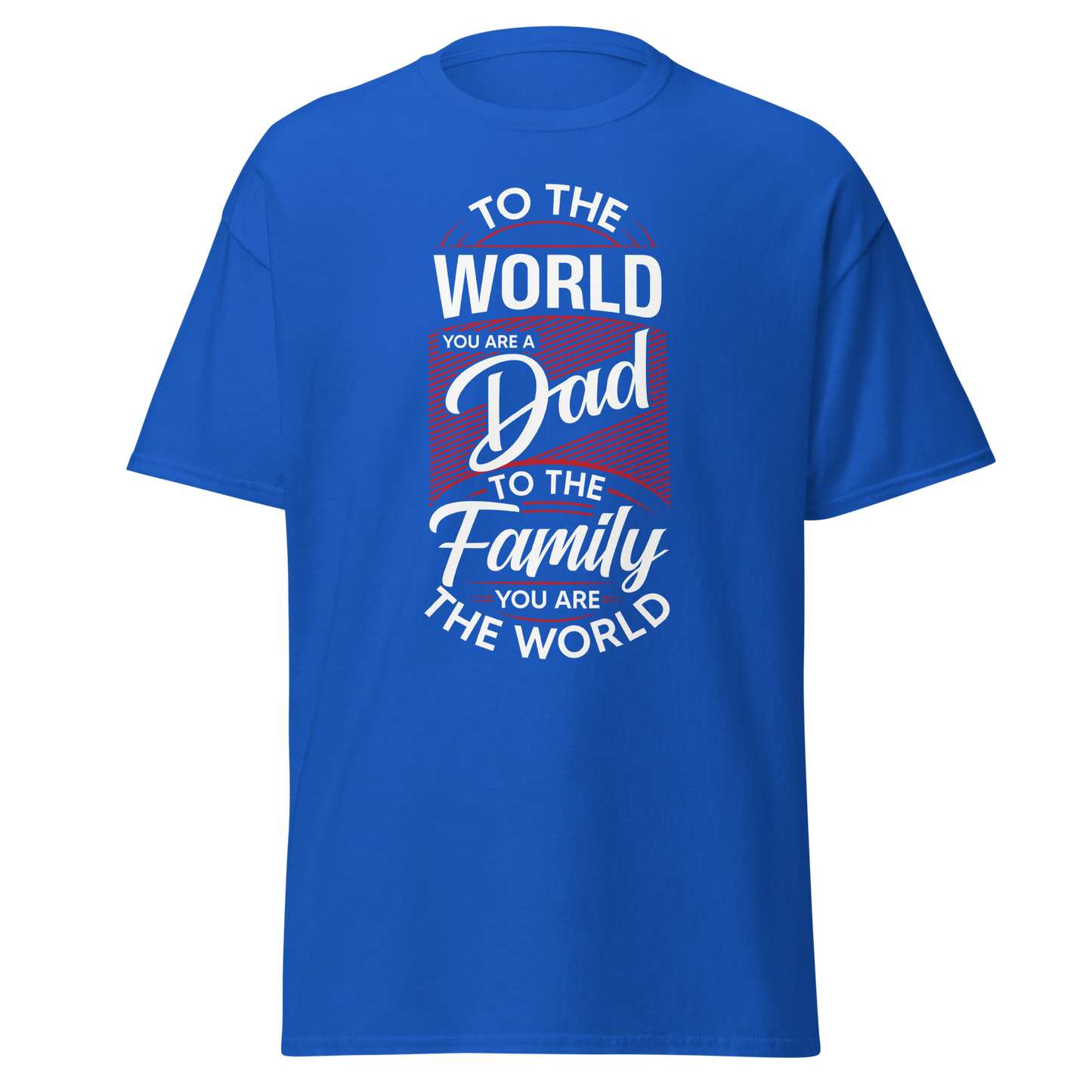 DAD'S WORLD Men's tee