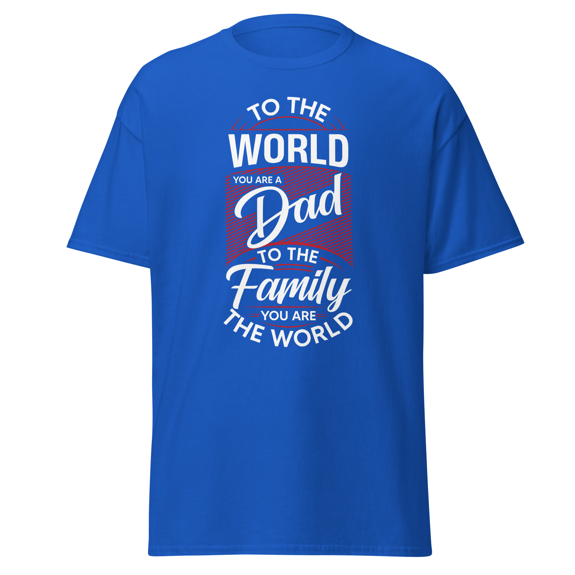 DAD'S WORLD Men's tee