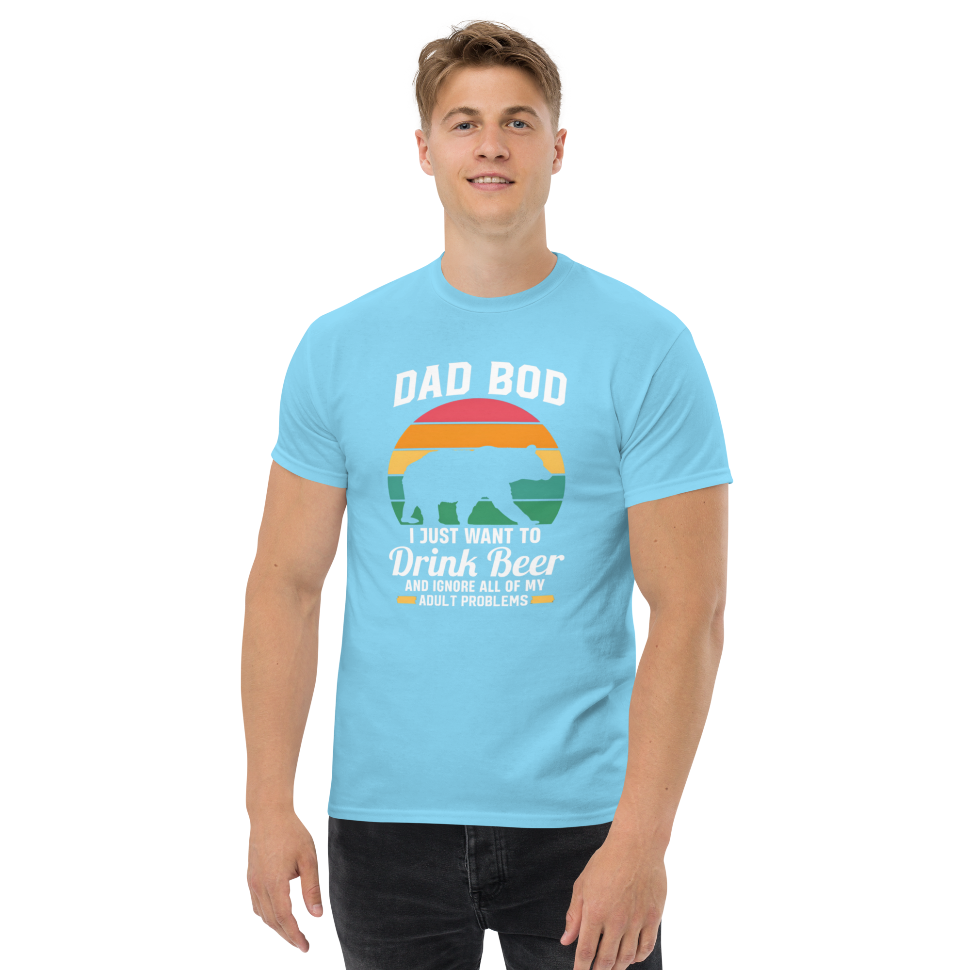DAD BOD men's t-shirt
