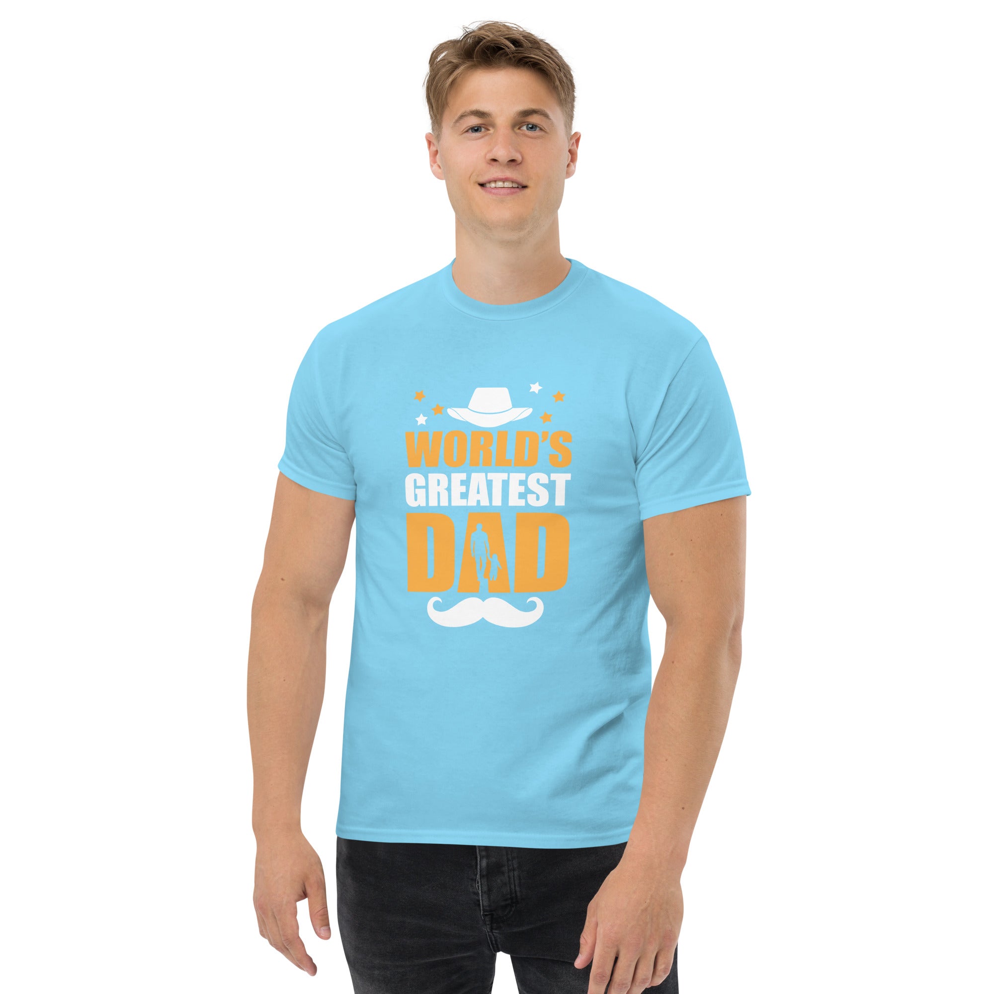 GRE ATEST DAD men's t-shirt