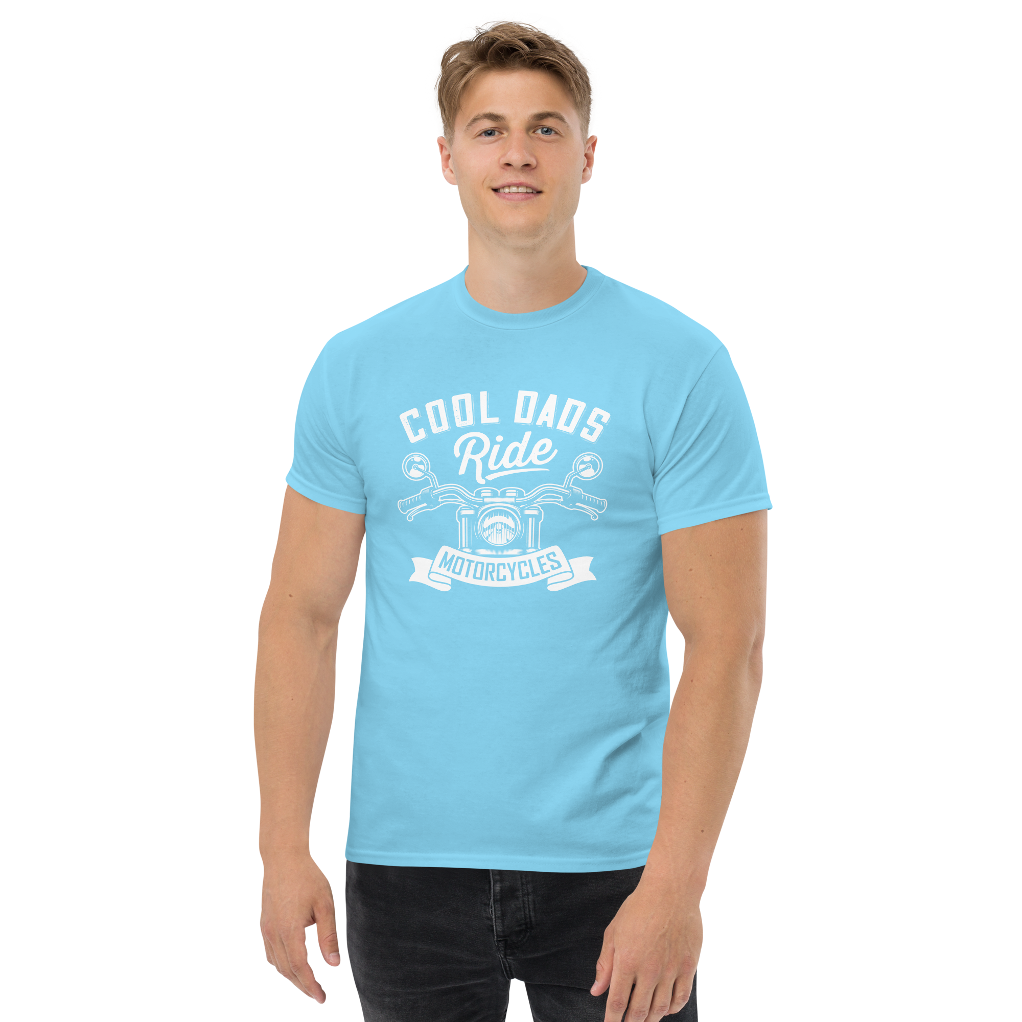 COOL DADS RIDE men's t-shirt
