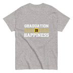 GRADUATION IS HAPPINESS men's t-shirt - Printoo Shop - - graduation, men's tee, Unisex Classic Tee | Gildan 5000