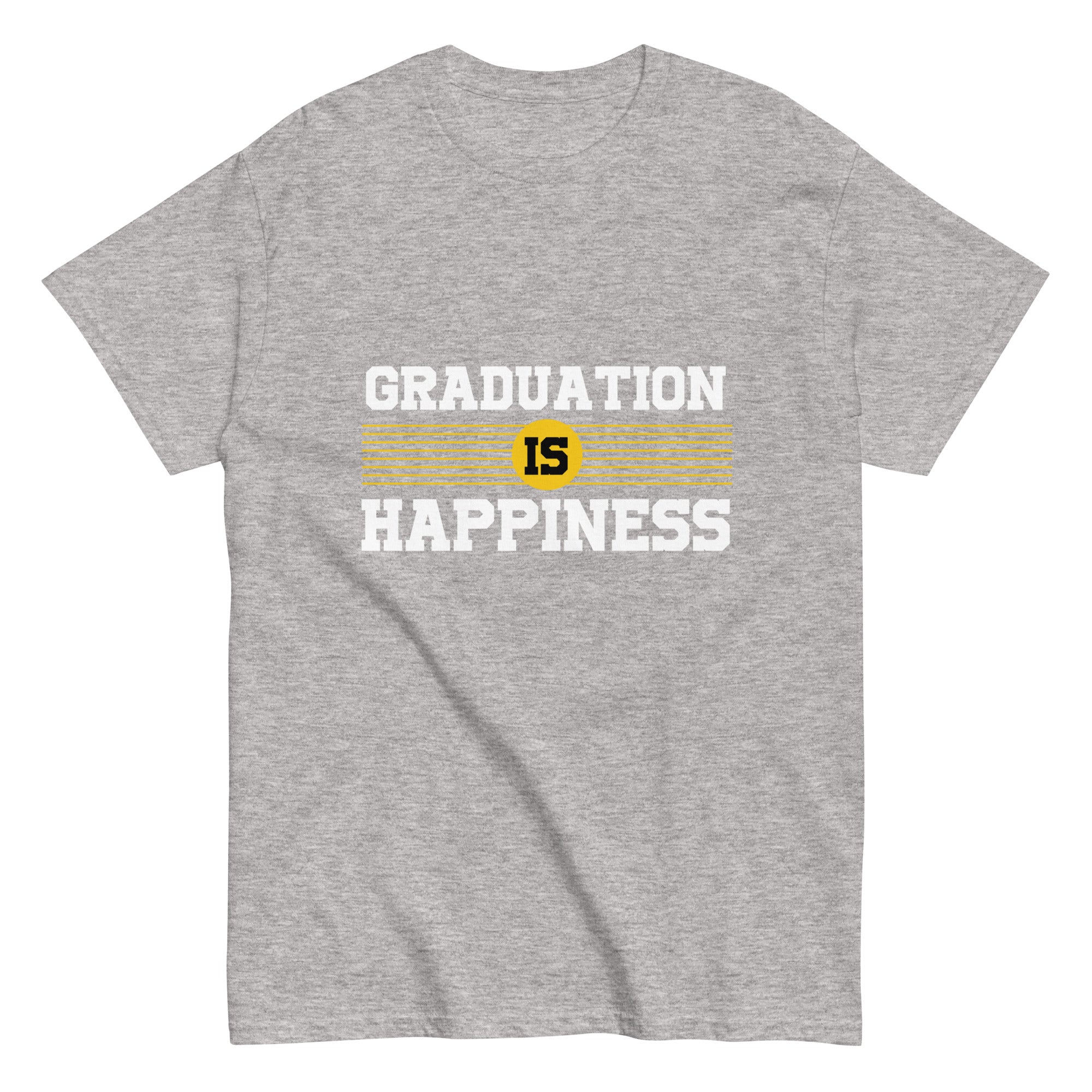 Camiseta para hombre LA GRADUACIÓN ES FELICIDAD