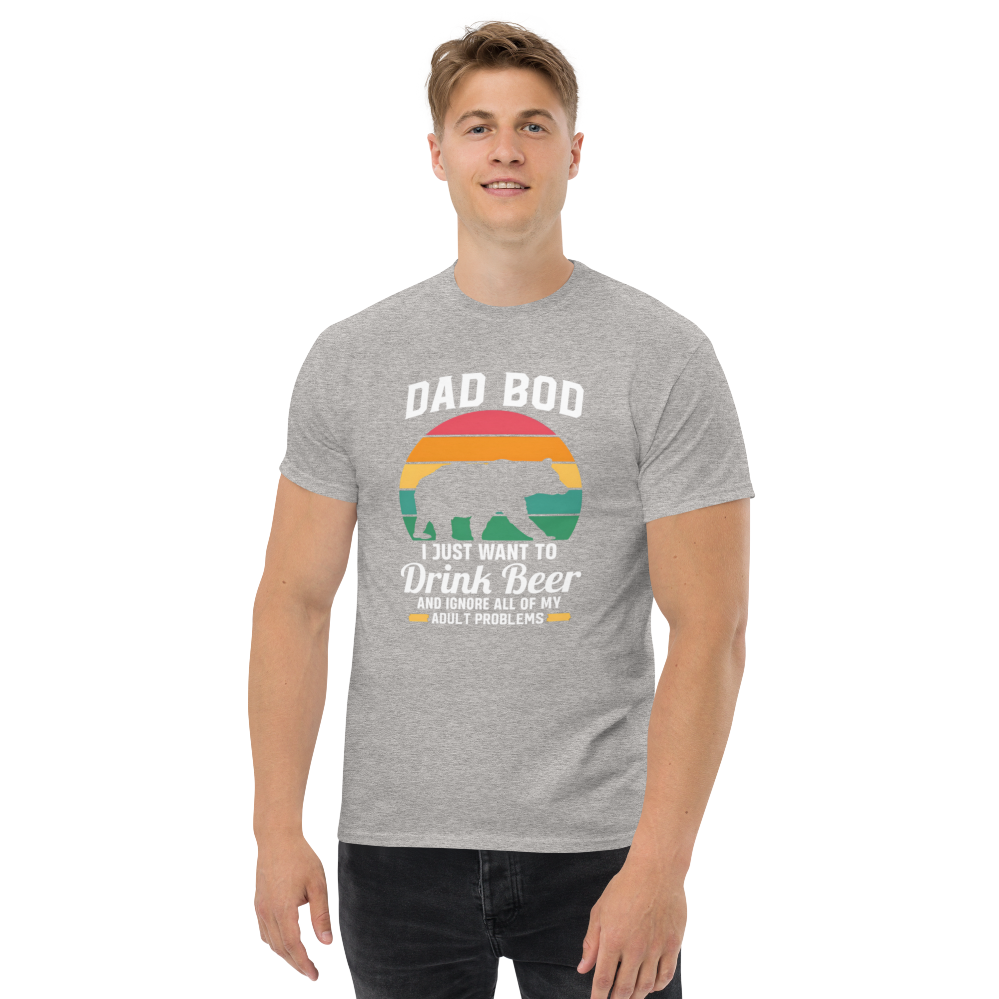 DAD BOD men's t-shirt