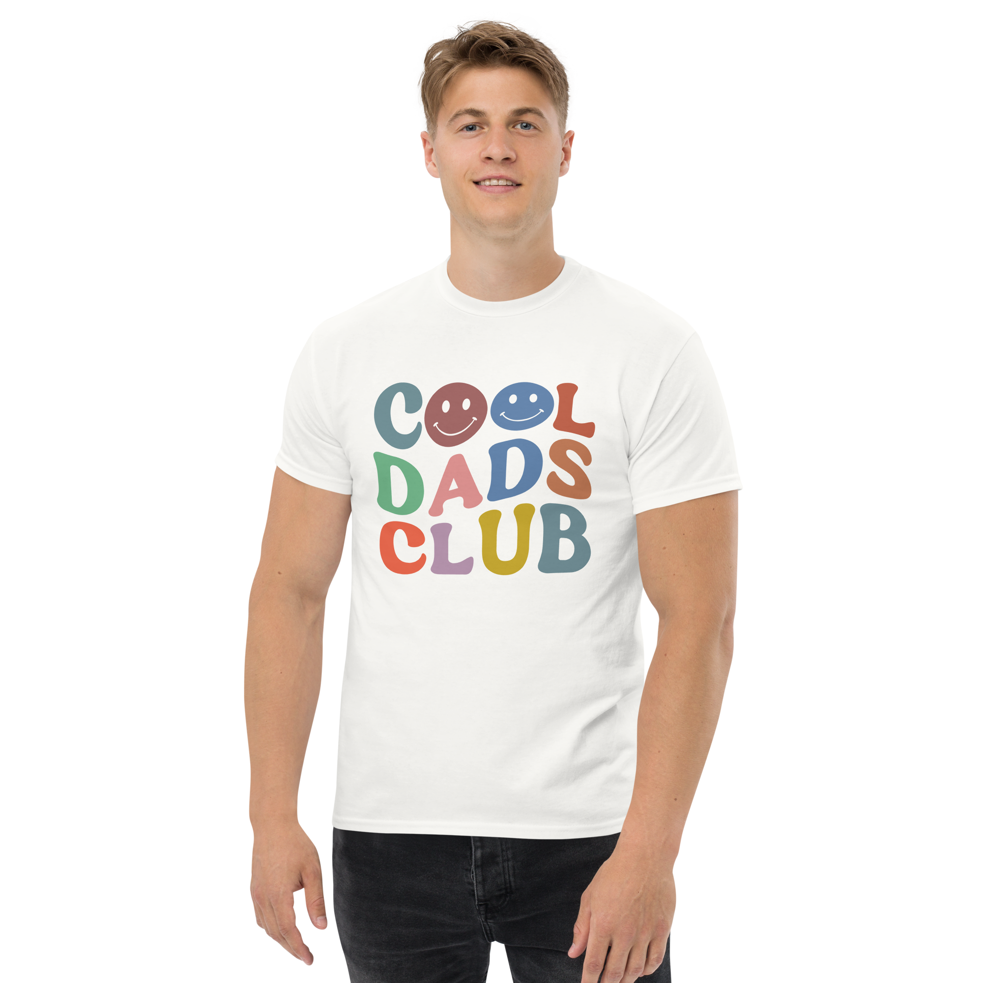 COOL DADS CLUB men's t-shirt