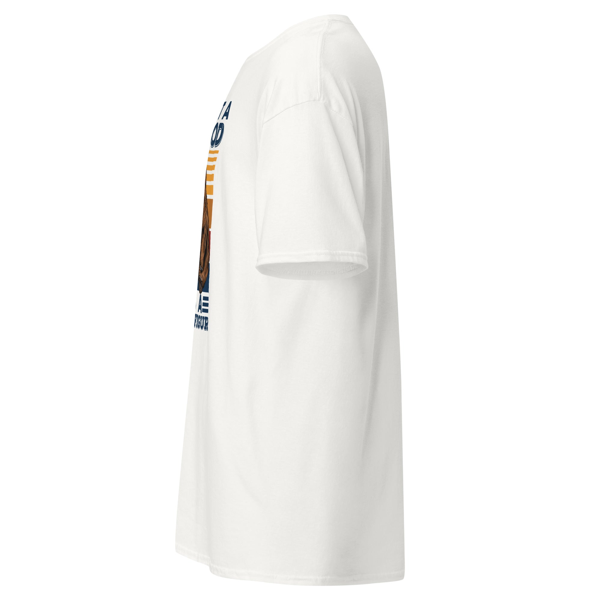 Camiseta de hombre con figura paterna y cuerpo de papá