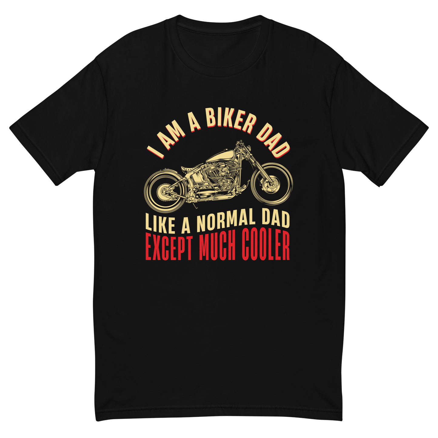 BIKER DAD Short Sleeve T-shirt