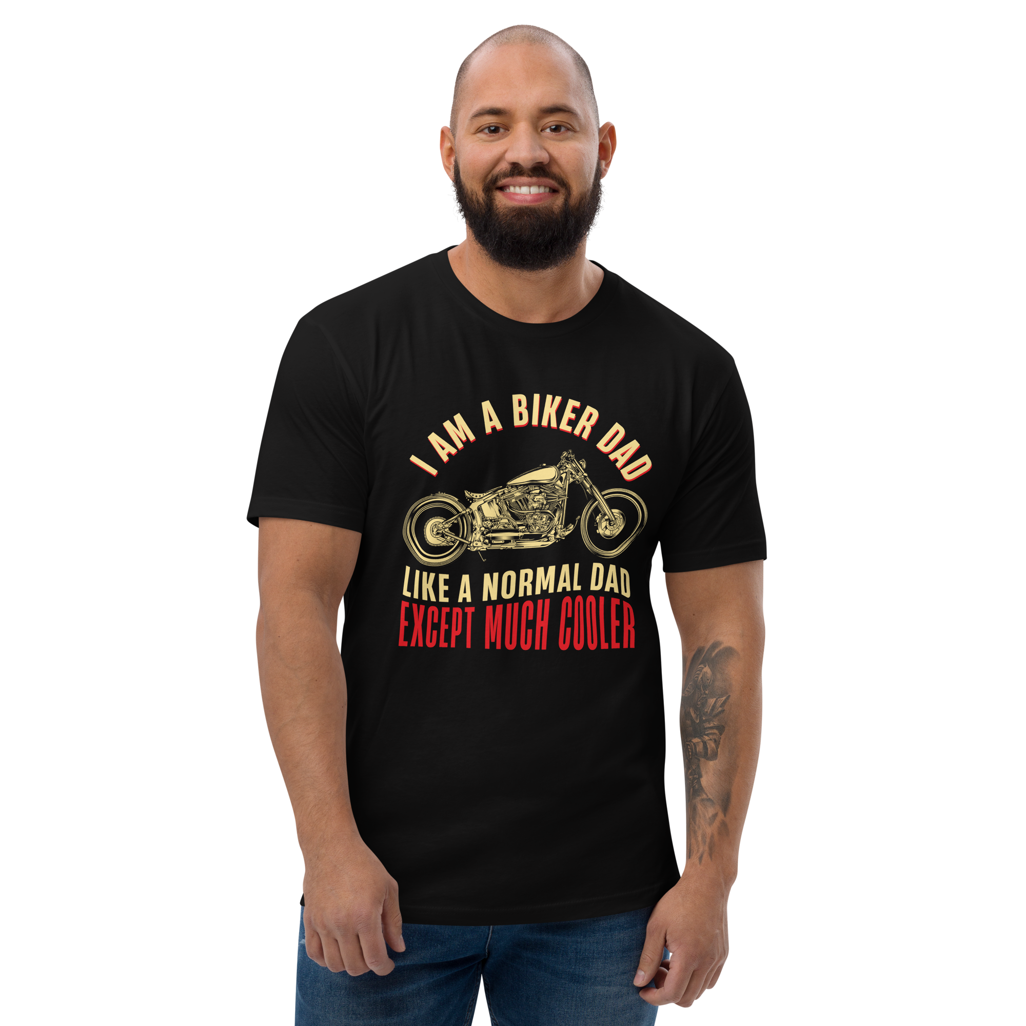 BIKER DAD men's t-shirt