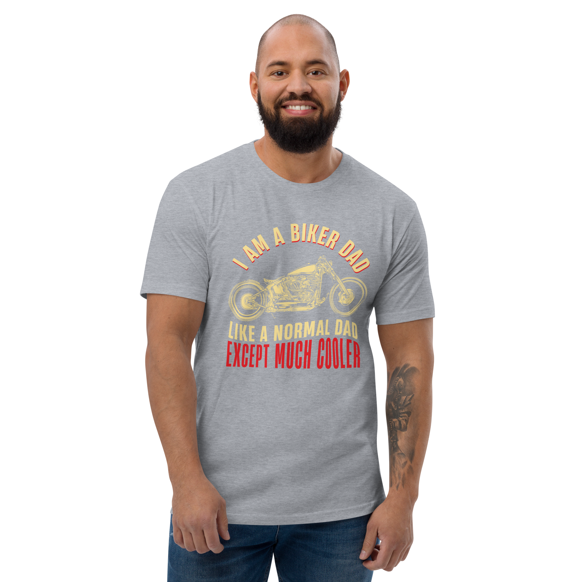 BIKER DAD men's t-shirt