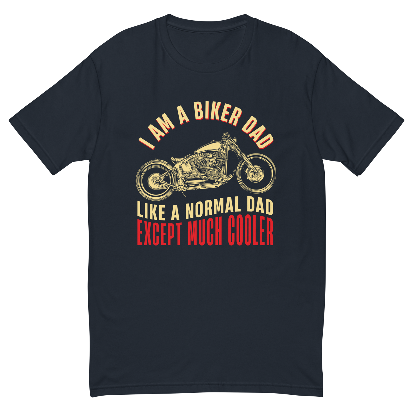 BIKER DAD Short Sleeve T-shirt