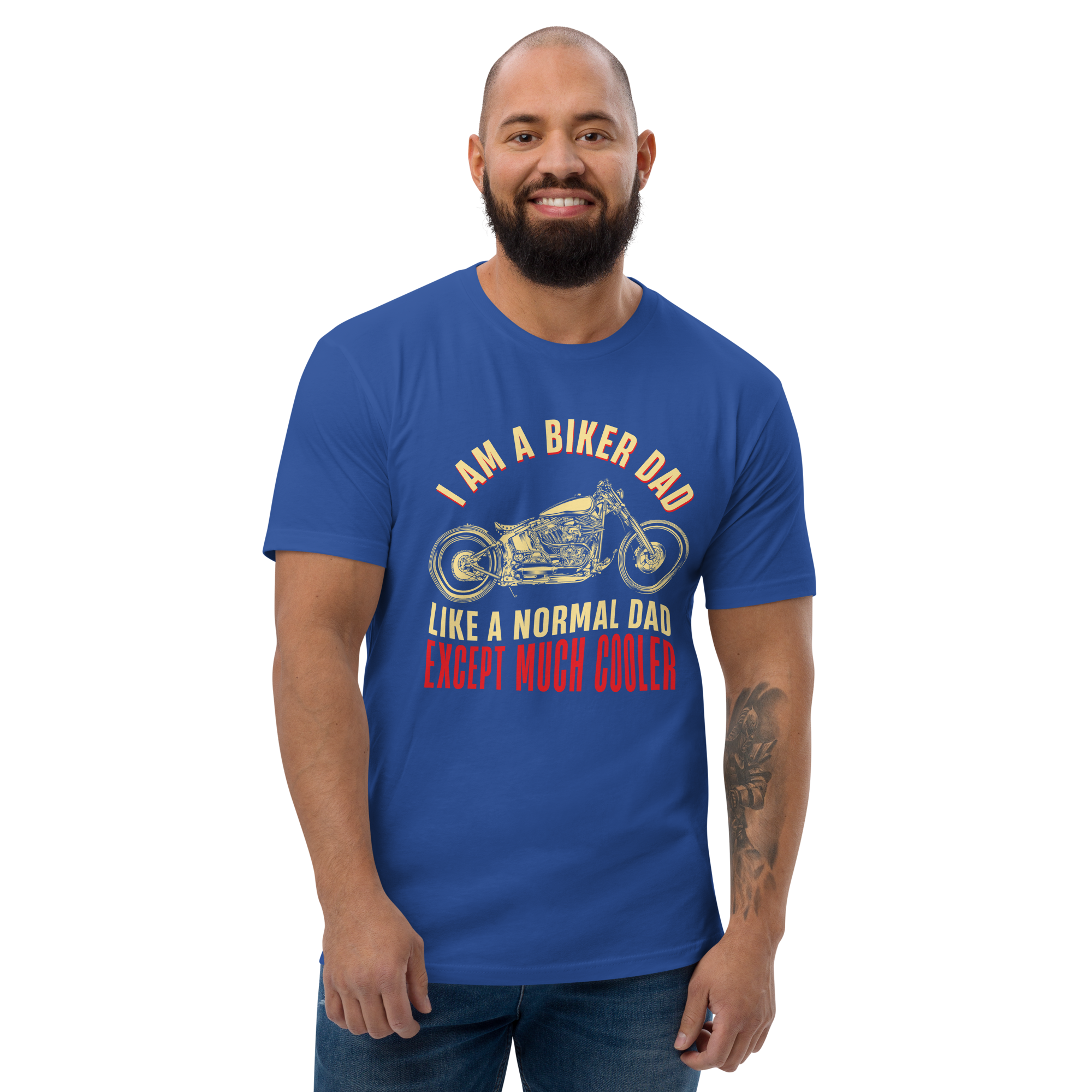 BIKER DAD men's t-shirt