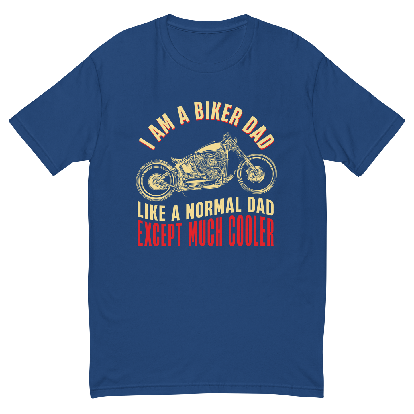 BIKER DAD Short Sleeve T-shirt