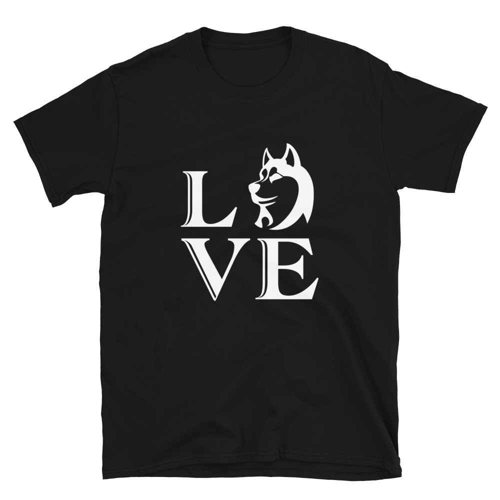 DOG LOVE unisex t-shirt