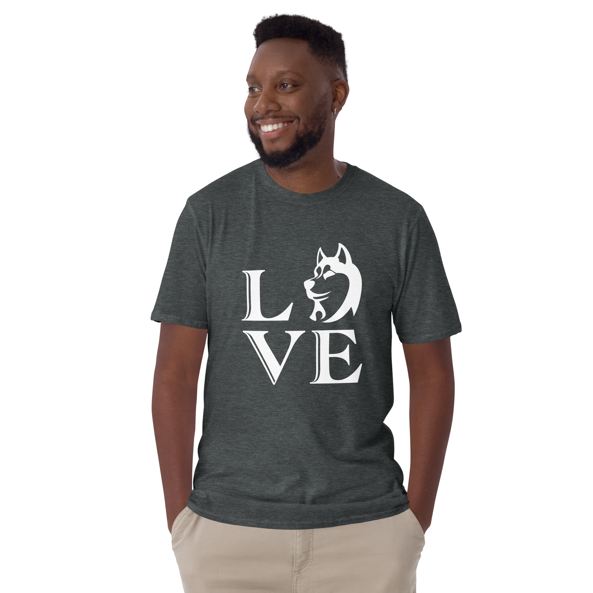 DOG LOVE unisex t-shirt