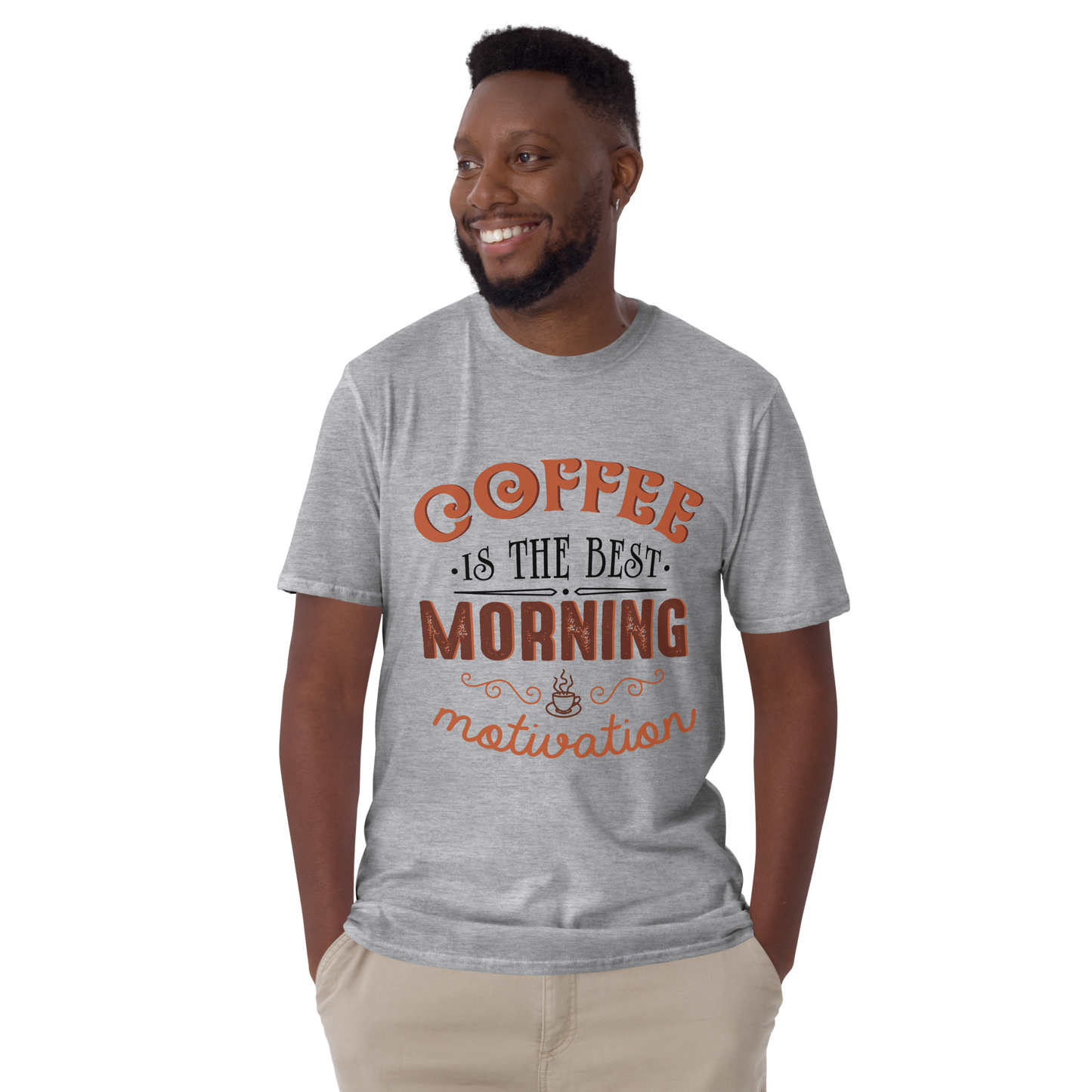 COFFEE MOTIVATION Coffee series short-sleeve unisex t-shirt