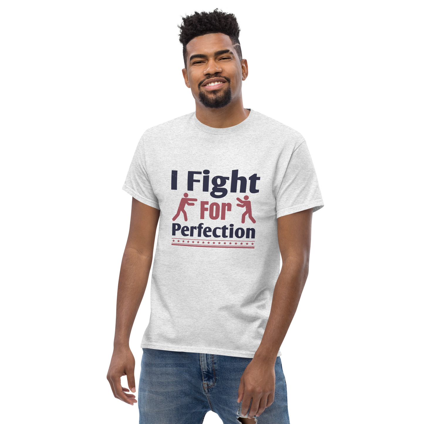 FIGHT FOR PERFECTION unisex boxing t-shirt