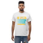 HIGH SPEED RUNNING unisex t-shirt - Printoo Shop - - running, t-shirt, unisex, Unisex Classic Tee | Gildan 5000