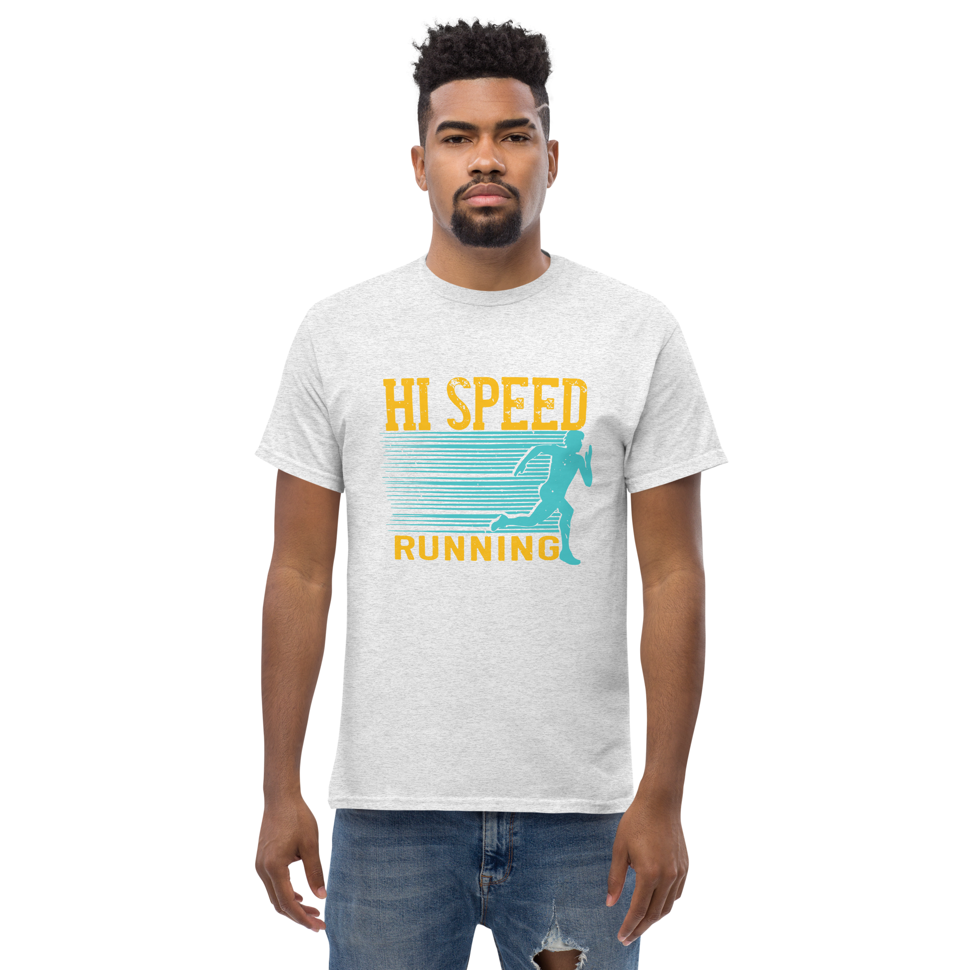HIGH SPEED RUNNING unisex t-shirt