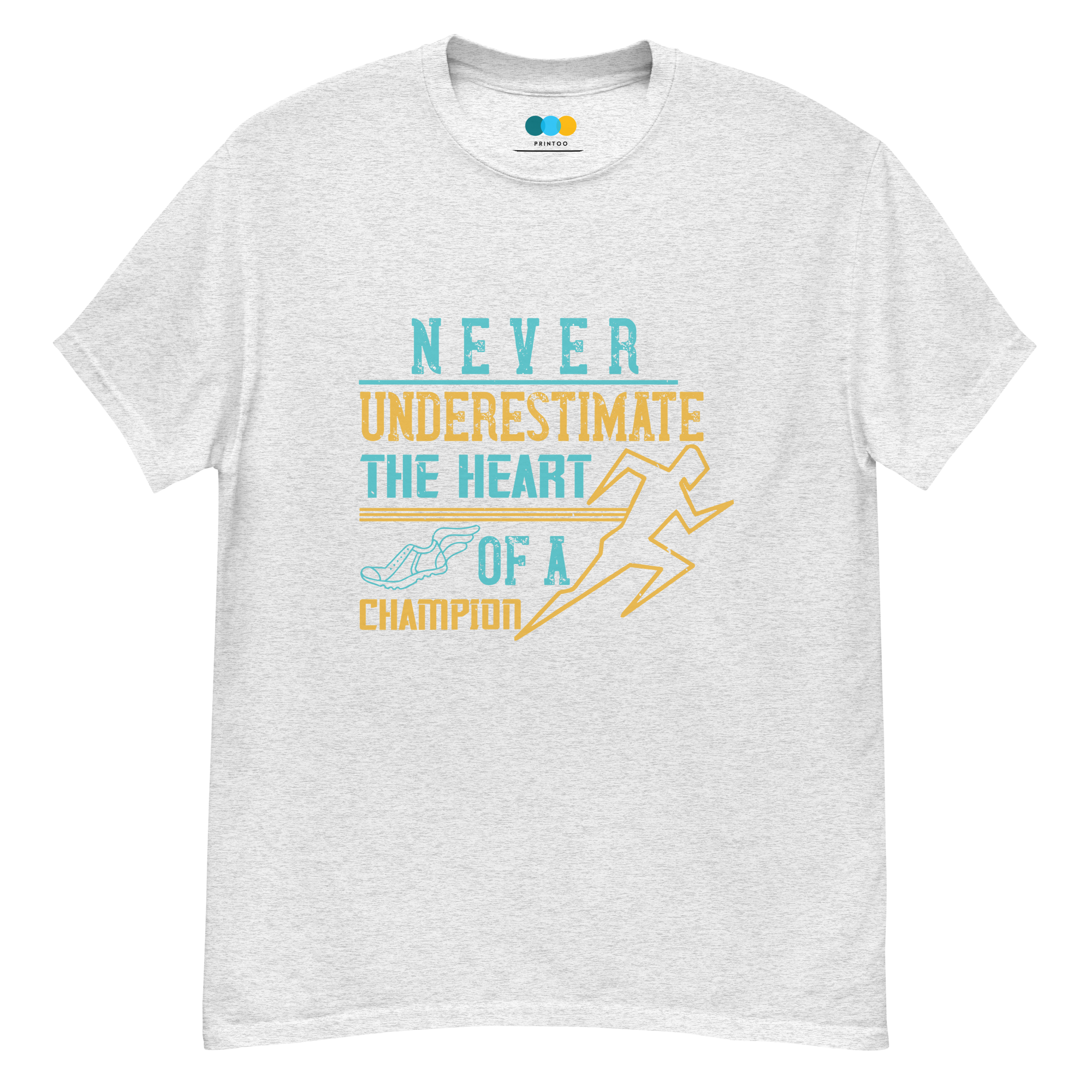 HEART OF A CHAMPION unisex t-shirt